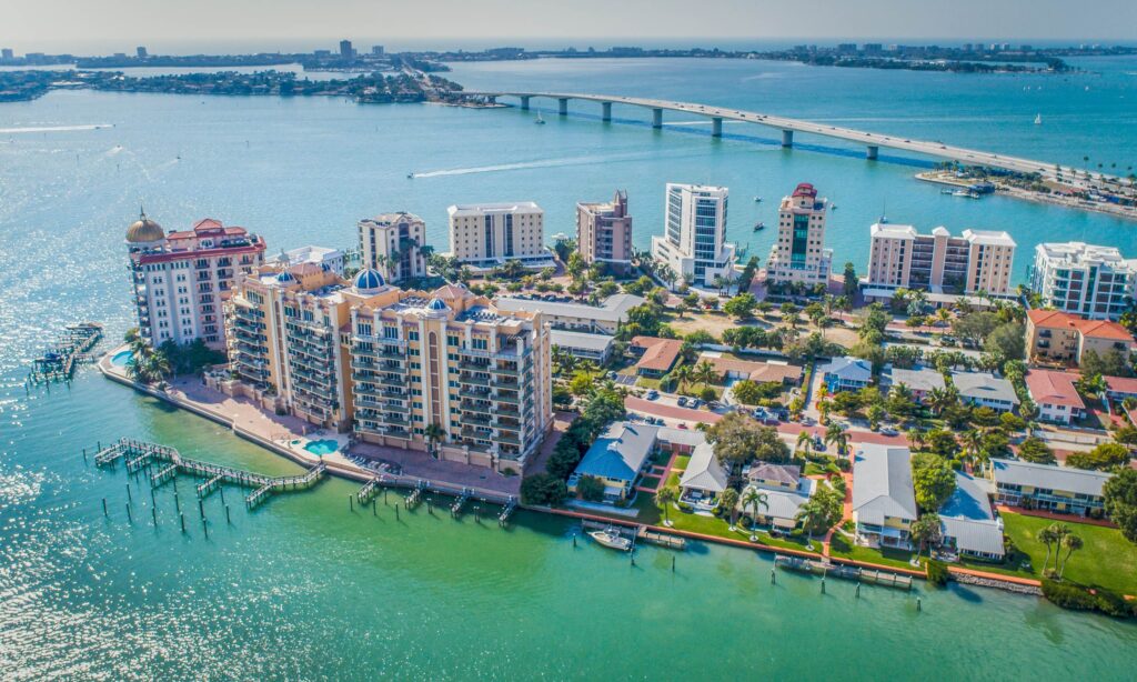 North Sarasota Aerial View